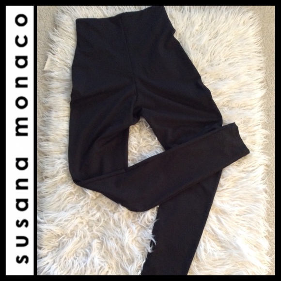 NWOT Susana Monaco High Waisted Legging - Picture 8 of 11